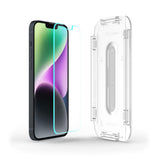 Folie de protectie pentru iPhone 13, Spigen Glas.tR EZ-FIT (AGL03724)