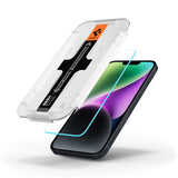 Folie de protectie pentru iPhone 13, Spigen Glas.tR EZ-FIT (AGL03724)