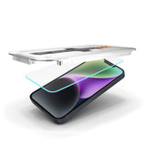 Folie de protectie pentru iPhone 13, Spigen Glas.tR EZ-FIT (AGL03724)