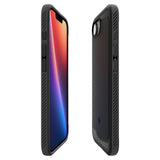 Husa pentru iPhone 16e, Spigen Rugged Armor MagSafe (ACS09152), negru