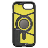 Husa pentru iPhone 16e, Spigen Tough Armor MagSafe (ACS09136), cenusiu