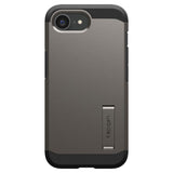 Husa pentru iPhone 16e, Spigen Tough Armor MagSafe (ACS09136), cenusiu