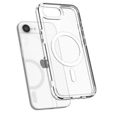 Husa pentru iPhone 16e, Spigen Ultra Hybrid MagSafe (ACS09139), alb