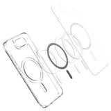 Husa pentru iPhone 16e, Spigen Ultra Hybrid MagSafe (ACS09139), alb