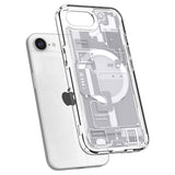 Husa pentru iPhone 16e, Spigen Ultra Hybrid Zero One MagSafe (ACS09142), alb