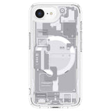 Husa pentru iPhone 16e, Spigen Ultra Hybrid Zero One MagSafe (ACS09142), alb