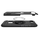 Husa pentru iPhone 16e, Spigen Slim Armor MagSafe (ACS09129), negru