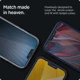 Folie de protectie pentru iPhone 13, Spigen Glas.tR Slim (AGL03393)