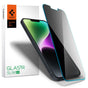 Folie de protectie pentru iPhone 13, Spigen Glas.tR Slim (AGL03393)