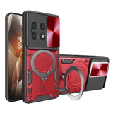 Husa pentru OnePlus 13R, Techsuit CamGuard Pro, albastru