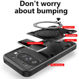 Husa pentru OnePlus 13R, Techsuit CamGuard Pro, albastru