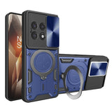 Husa pentru OnePlus 13R, Techsuit CamGuard Pro, albastru