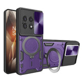 Husa pentru OnePlus 13R, Techsuit CamGuard Pro, albastru