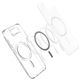 Husa pentru iPhone 16e, Spigen Ultra Hybrid MagSafe (ACS09145), alb