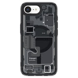 Husa pentru iPhone 16e, Spigen Ultra Hybrid Zero One MagSafe (ACS09141), negru