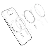 Husa pentru iPhone 16e, Spigen Liquid Crystal MagSafe (ACS09150), transparenta