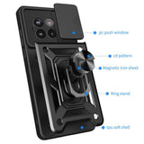 Husa pentru OnePlus 13R, Techsuit CamShield Series, albastru