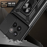 Husa pentru OnePlus 13R, Techsuit CamShield Series, albastru