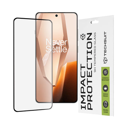 Folie de protectie pentru OnePlus 13R, Techsuit 111D Full Cover / Full Glue Glass