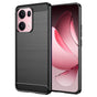 Husa pentru OPPO Reno13 Pro, Techsuit Carbon Silicone, negru