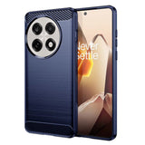 Husa pentru OnePlus 13R, Techsuit Carbon Silicone, albastru