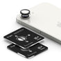 Folie de protectie pentru iPhone 16e, Ringke Camera Lens Frame Glass (2 pack)