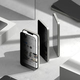 Folie de protectie pentru iPhone 16e, Ringke Easy Slide Privacy Tempered Glass (2 pack)