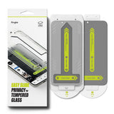 Folie de protectie pentru iPhone 16e, Ringke Easy Slide Privacy Tempered Glass (2 pack)