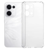 Husa pentru OPPO Reno13, Techsuit Shockproof Clear Silicone, transparenta