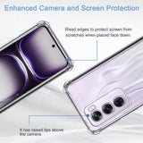 Husa pentru OPPO Reno13 Pro, Techsuit Shockproof Clear Silicone, transparenta