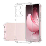 Husa pentru OPPO Reno13 Pro, Techsuit Shockproof Clear Silicone, transparenta