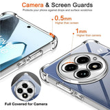 Husa pentru OnePlus 13, Techsuit Shockproof Clear Silicone, transparenta