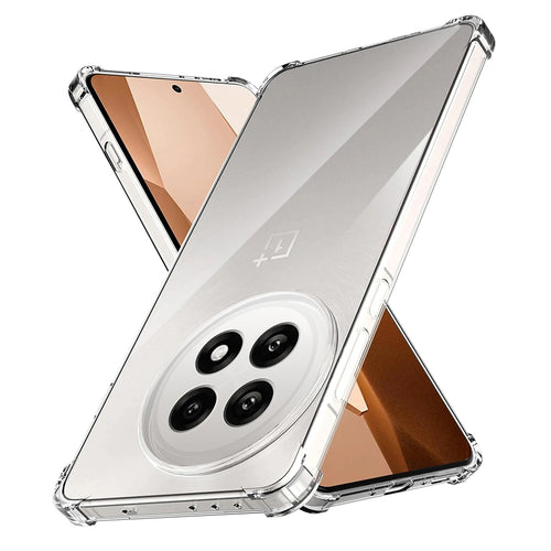 Husa pentru OnePlus 13R, Techsuit Shockproof Clear Silicone, transparenta