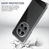 Husa pentru Honor Magic7 Pro, Techsuit Shockproof Clear Silicone, transparenta
