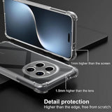 Husa pentru Honor Magic7 Pro, Techsuit Shockproof Clear Silicone, transparenta