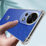 Husa pentru Huawei nova 13, Techsuit Shockproof Clear Silicone, transparenta