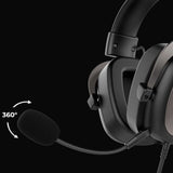 Casti gaming Havit (H2002d), Detasabil Microphone, 53mm Speaker, Compatible cu PS4/Xbox, Jack 3.5mm, 2m, mov