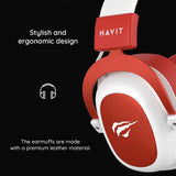 Casti gaming Havit (H2002d), Detasabil Microphone, 53mm Speaker, Compatible cu PS4/Xbox, Jack 3.5mm, 2m, mov