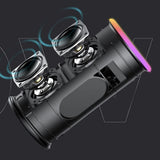 Boxa portabila Havit (SK833BT), Type-C, Bluetooth 5.3, TWS, TF, USB, Hands-Free Calls, Lumini RGB, IPX6, 4000mAh, negru