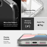 Husa pentru iPhone 16e, Ringke Fusion, mata