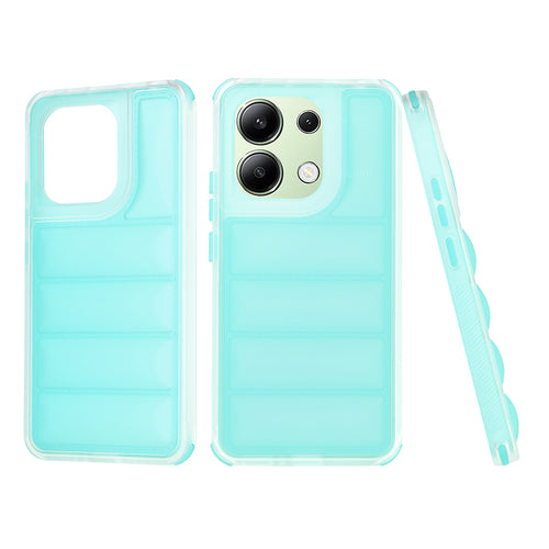 Husa pentru Xiaomi Redmi Note 13 4G, Techsuit Wave Shield, turcoaz