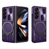 Husa pentru Samsung Galaxy Z Fold5, Techsuit CamGuard Pro, albastru