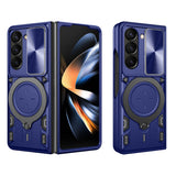 Husa pentru Samsung Galaxy Z Fold5, Techsuit CamGuard Pro, albastru
