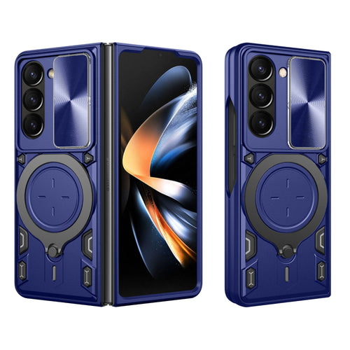 Husa pentru Samsung Galaxy Z Fold5, Techsuit CamGuard Pro, albastru