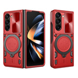 Husa pentru Samsung Galaxy Z Fold5, Techsuit CamGuard Pro, albastru
