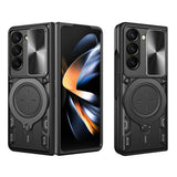 Husa pentru Samsung Galaxy Z Fold5, Techsuit CamGuard Pro, albastru