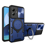 Husa pentru Motorola Moto G14, Techsuit CamGuard Pro, albastru