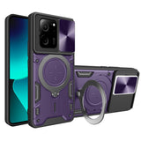 Husa pentru Xiaomi 13T, Techsuit CamGuard Pro, albastru