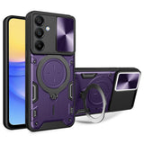 Husa pentru Samsung Galaxy A15 4G, Techsuit CamGuard Pro, albastru