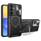 Husa pentru Samsung Galaxy A15 4G, Techsuit CamGuard Pro, albastru